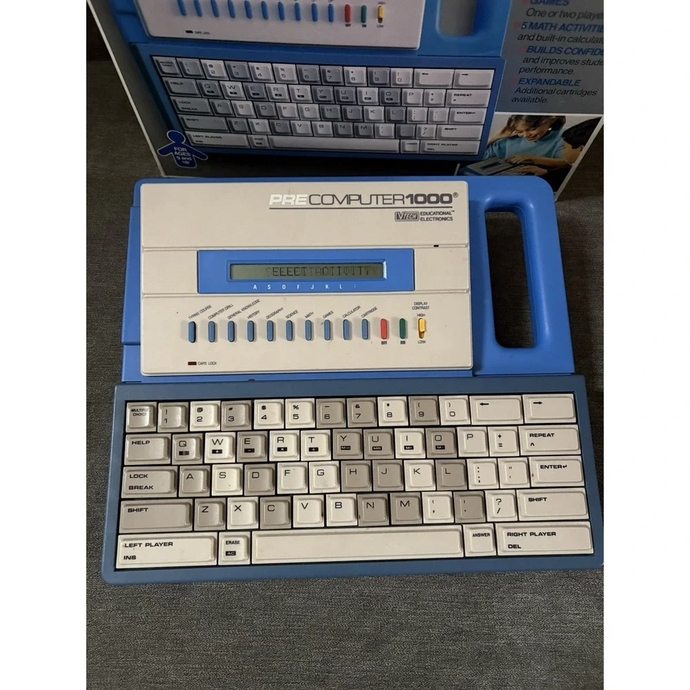 VTech PreComputer‎ 1000 Video Technology Educational Electronics Tested